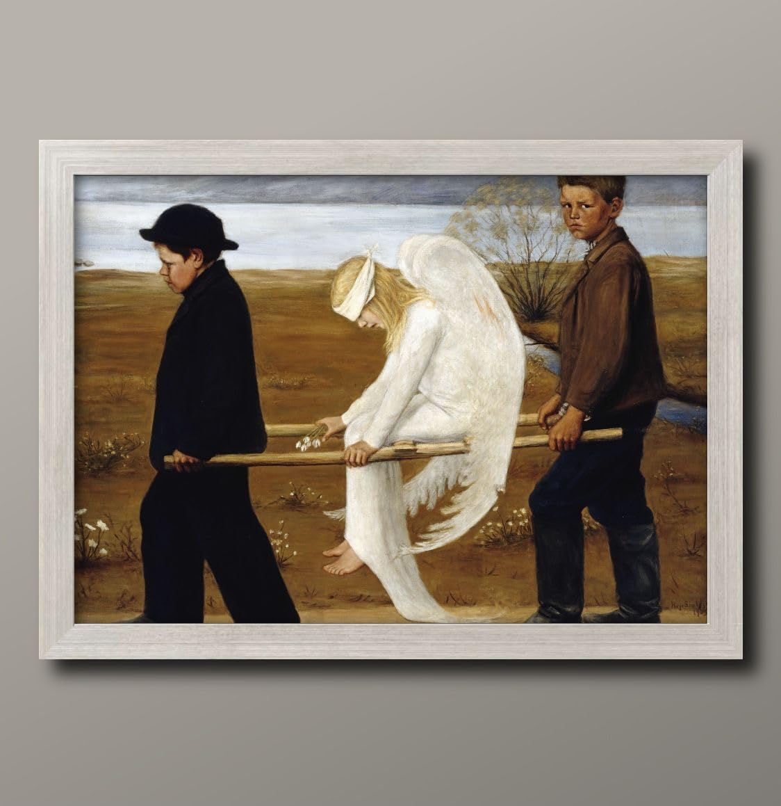 Kuri 2007 天使の絵画　リトグラフ Kuri 2007 天使の絵画 リトグラフ シャガール「天使」1960年